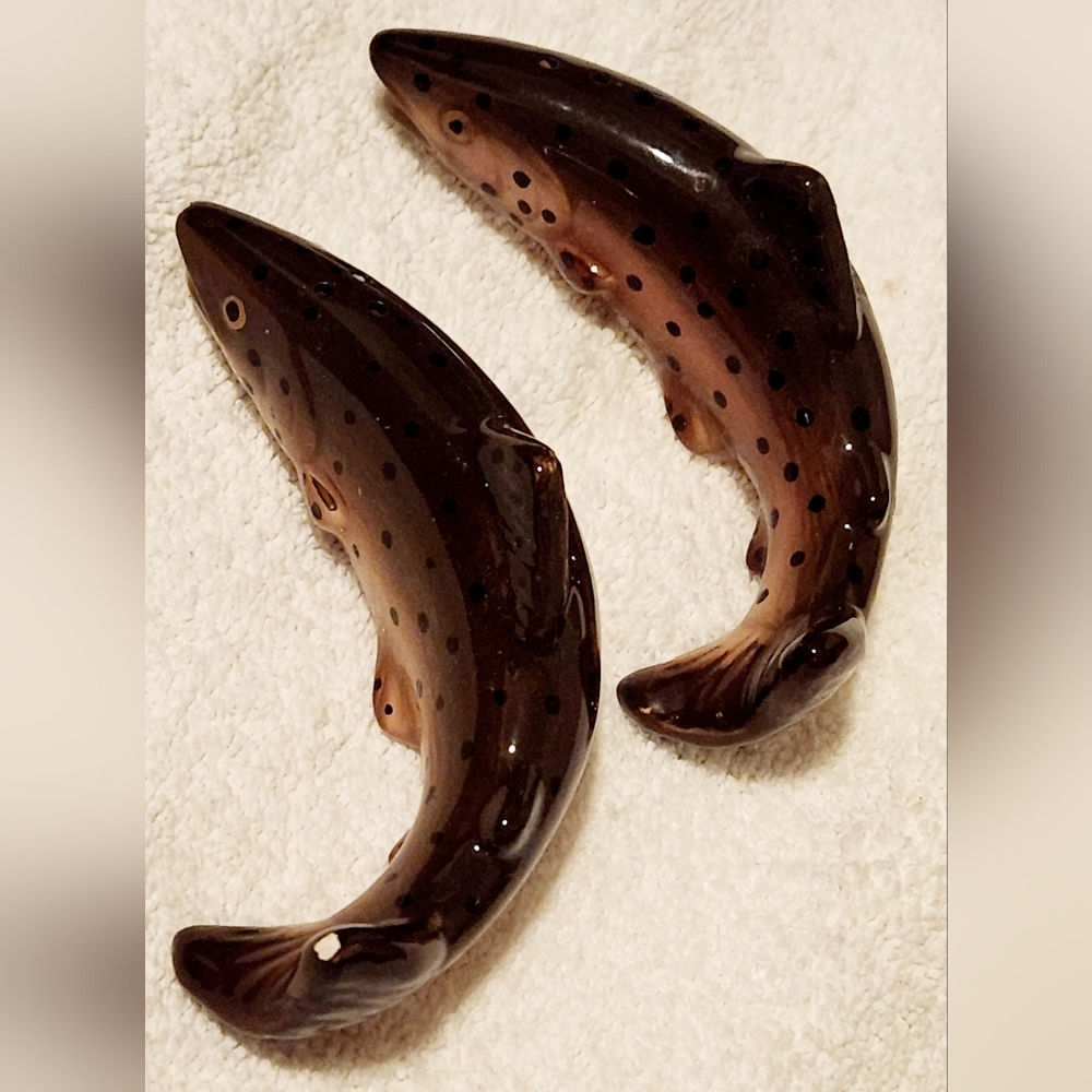 Rainbow Trout Salt and Pepper Shakers